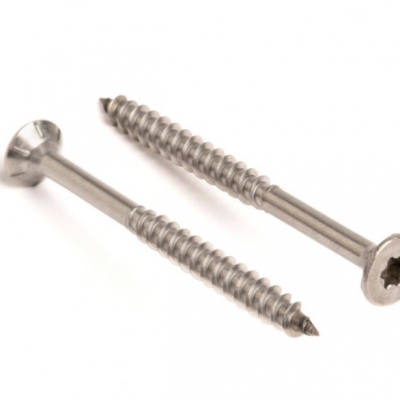 HEXALOBULAR COUNTERSUNK CUTTING TIP CHIPBOARD SCREWS
